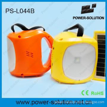 LED solar light system for rural home